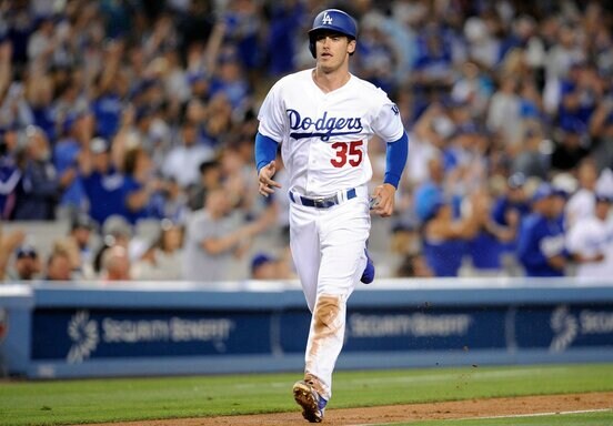 ドジャース在籍時のコディ・ベリンジャー（ロイター）