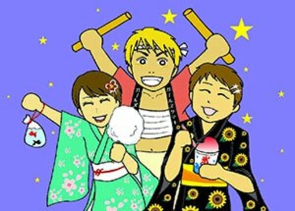 浦部画伯オススメガールズ3人娘。左から石井、加瀬、小林