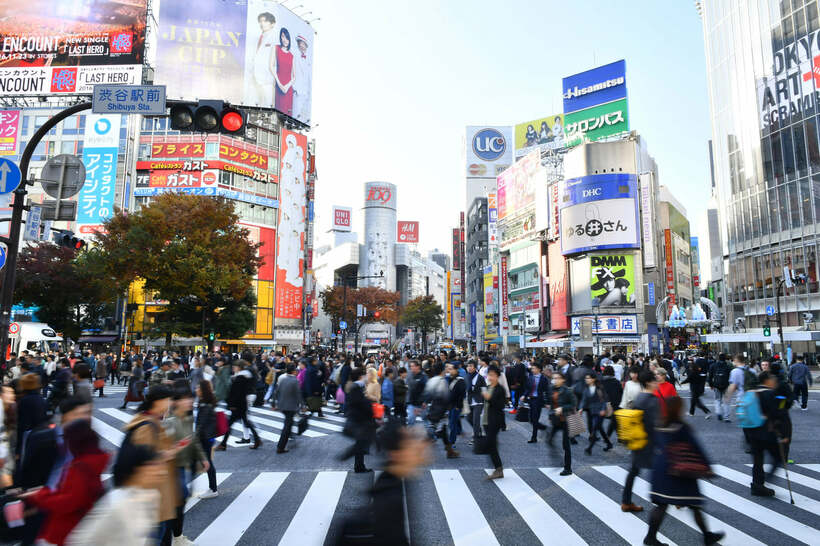  渋谷名物のスクランブル交差点（写真はイメージ）