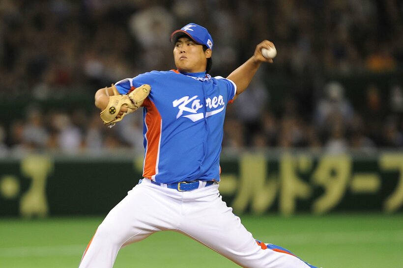 ２００９年のＷＢＣに出場した時のリュ・ヒョンジン