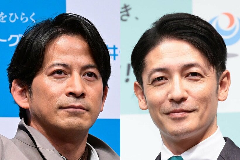 岡田准一(左)と玉木宏