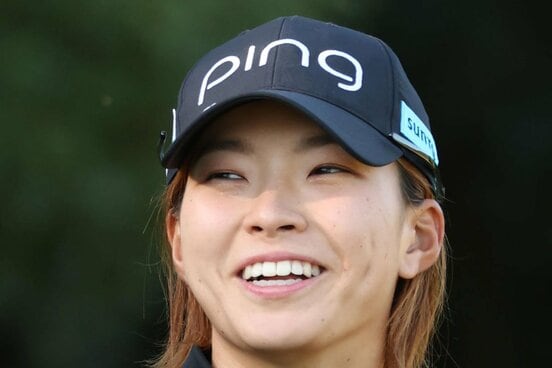 今季を自己採点した渋野日向子