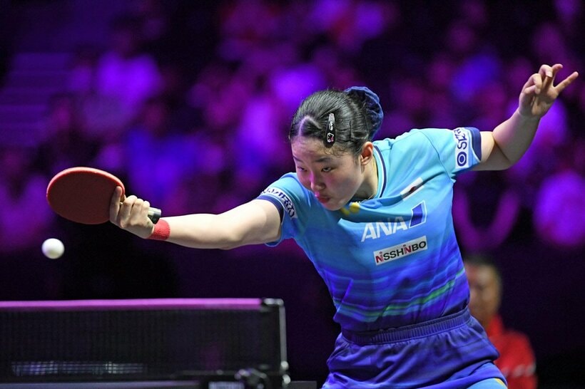 決勝に進出した張本美和
