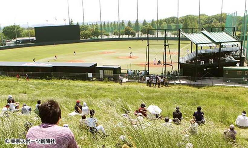  水没する前の戸田球場