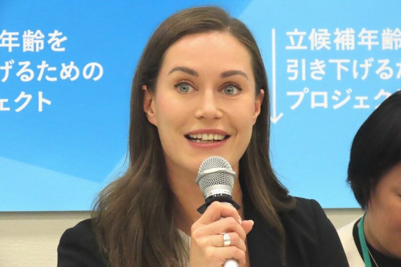 フィンランド元首相サンナ・マリン氏