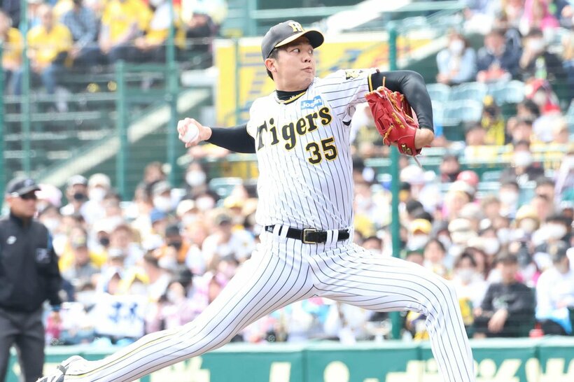 ３回無失点の阪神・才木