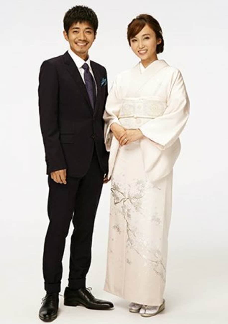  結婚した吉木りさ（右）と和田正人
