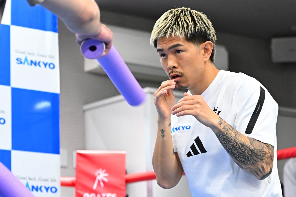 井上拓真陣営 37歳・井岡一翔に感心「強いと思います」「最後の3