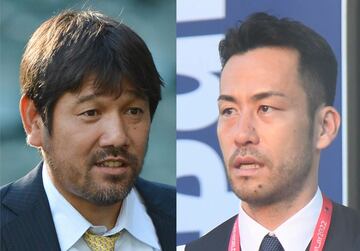 下柳氏（左）と吉田麻也に意外な関係があった