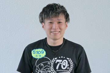 今節は師匠・森定晃史とともに若松参戦の川崎智稔