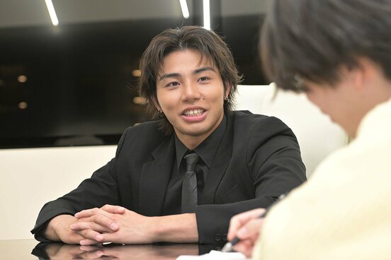 次のステージの構想を語った武知海青