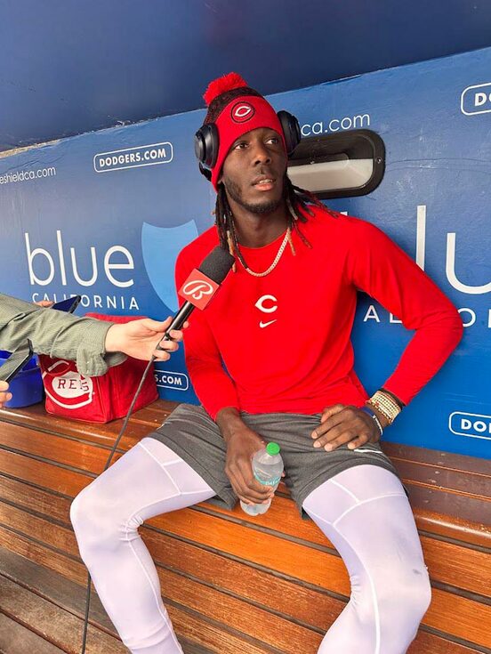 レッズのエリー・デラクルス