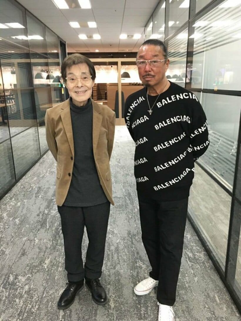 松本一起さんとブラザー・コーン