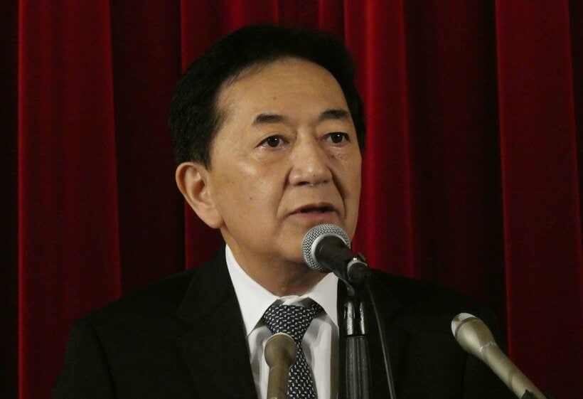 横浜市長選に立候補を表明した田中康夫氏