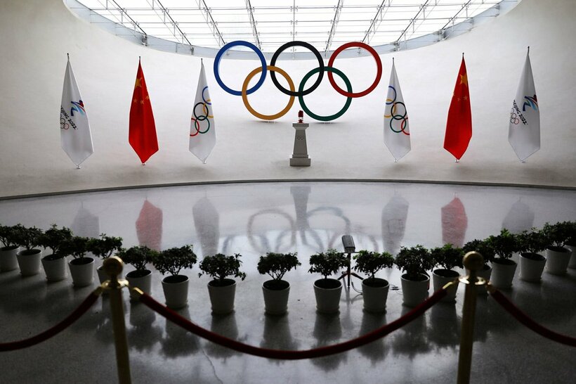  開幕に向け、準備が進む北京五輪（ロイター）