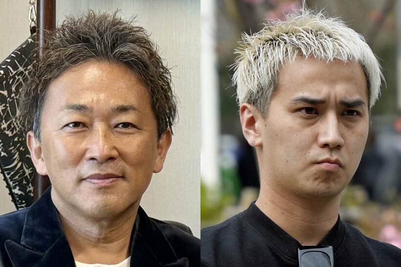 ガーシー（左）とこめお