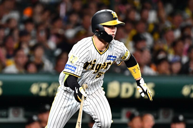 3回、右前適時打を放った中野拓夢