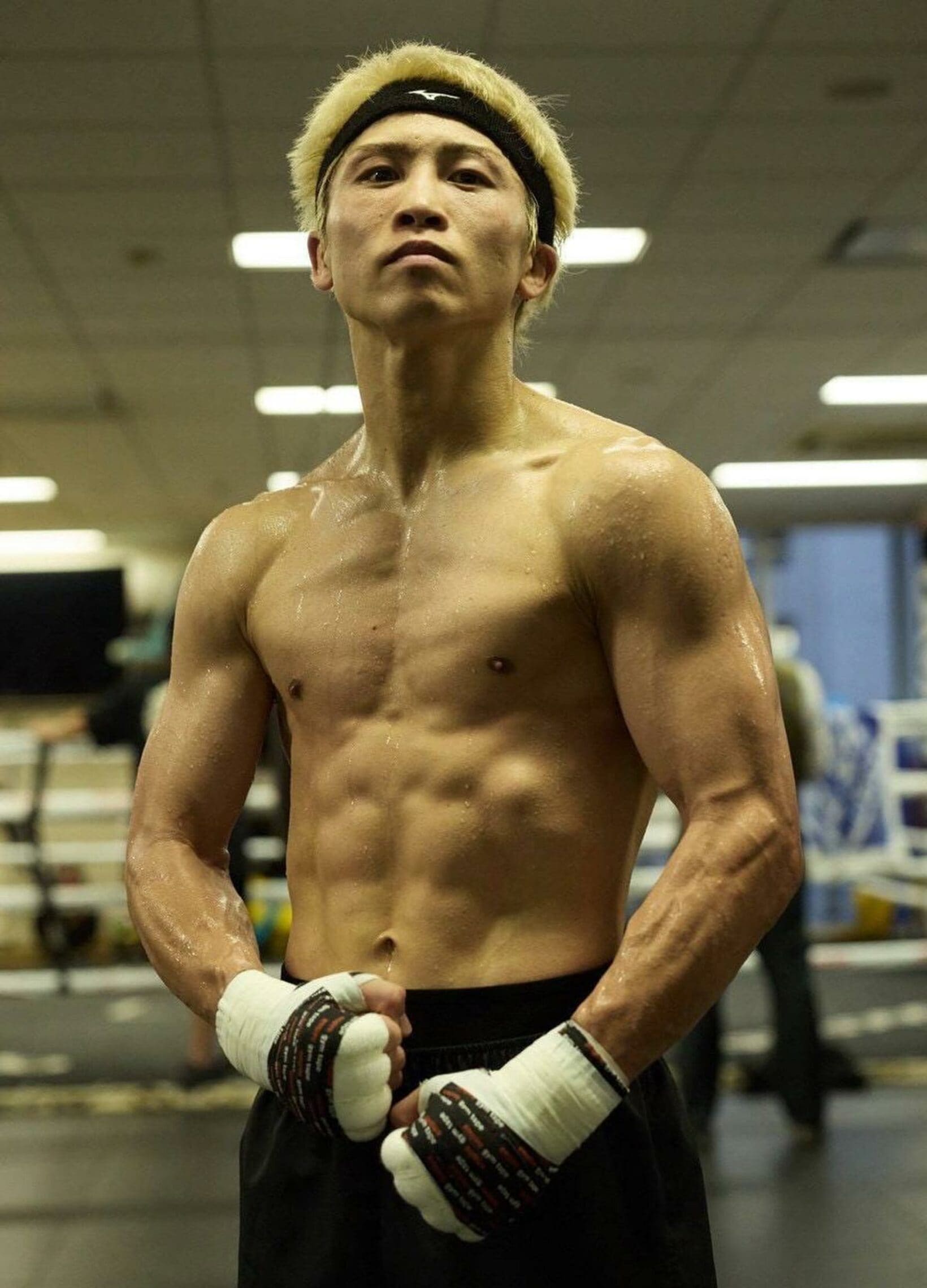 井上尚弥の引き締まった肉体（大橋ジム提供）