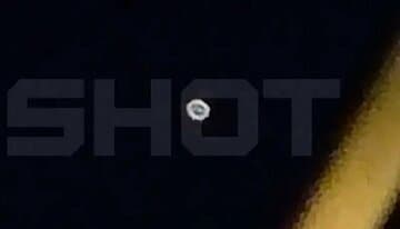 SHOTが報じたUFO画像（テレグラムから）