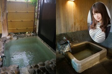 「別府おぐら」の貸切風呂「月花庵」