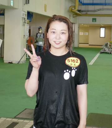  ２４４走目でキャリア初勝利を挙げた松尾怜実（東スポＷｅｂ）