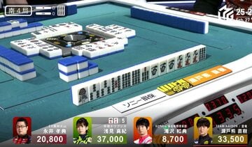 カン２索待ちにもできましたが、１索切り