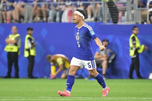 日本代表】39歳・長友佑都が5大会連続出場 日本人W杯最年長出場