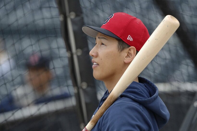 吉田正尚(ロイター＝USA　TODAY　Sports)