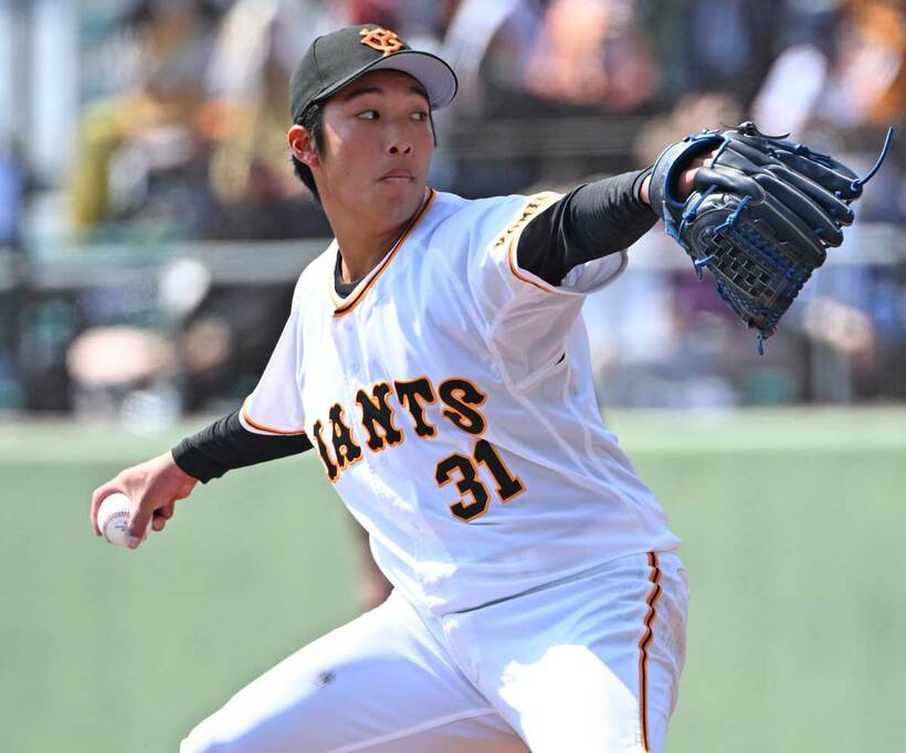  〝桑田カーブ〟を試投し３回無失点に抑えた赤星（東スポＷｅｂ）