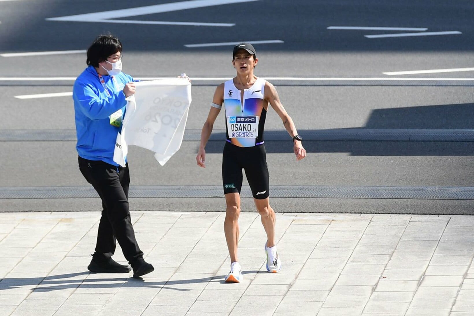 日本人選手１位でゴールした大迫傑