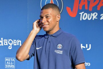 パリ五輪出場を希望するキリアン・エムバペ