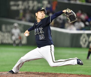  日本シリーズで復帰した山岡（東スポWeb）