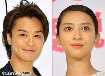  武井咲（右）とTAKAHIRO