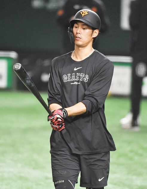 元読売ジャイアンツ　立岡宗一郎選手　バット 巨人】苦労人・立岡宗一郎いきなりの〝シブい働き〟 伸び悩む若手らの