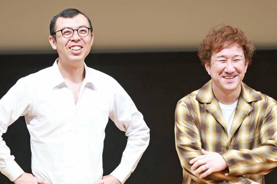 ジョイマンの高木晋哉(左)と池谷和志