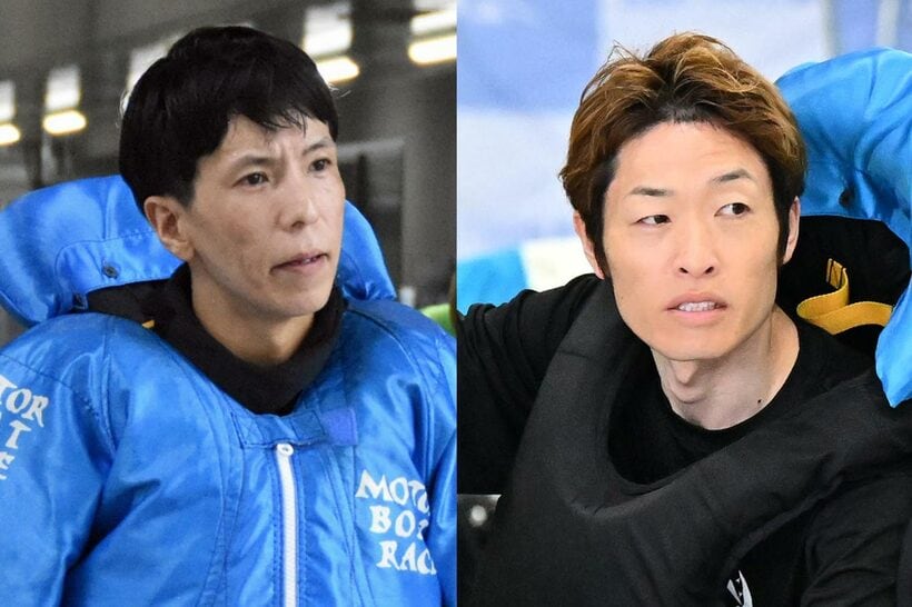新田雄史（左）と柳生泰二