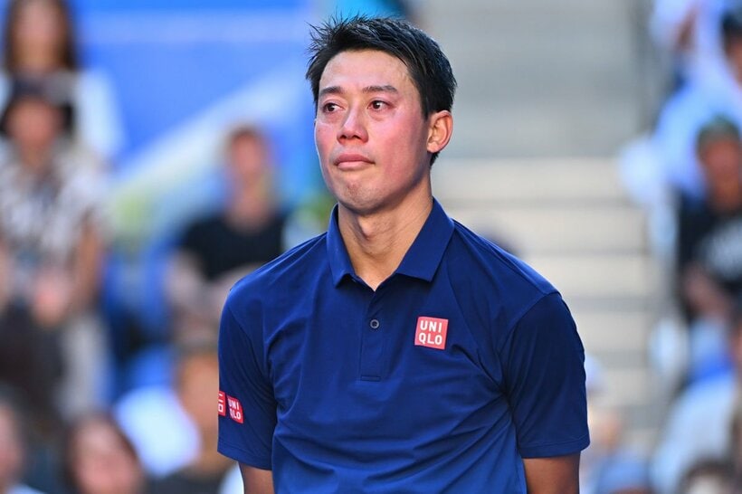 現役最後の公式戦を終えた錦織圭