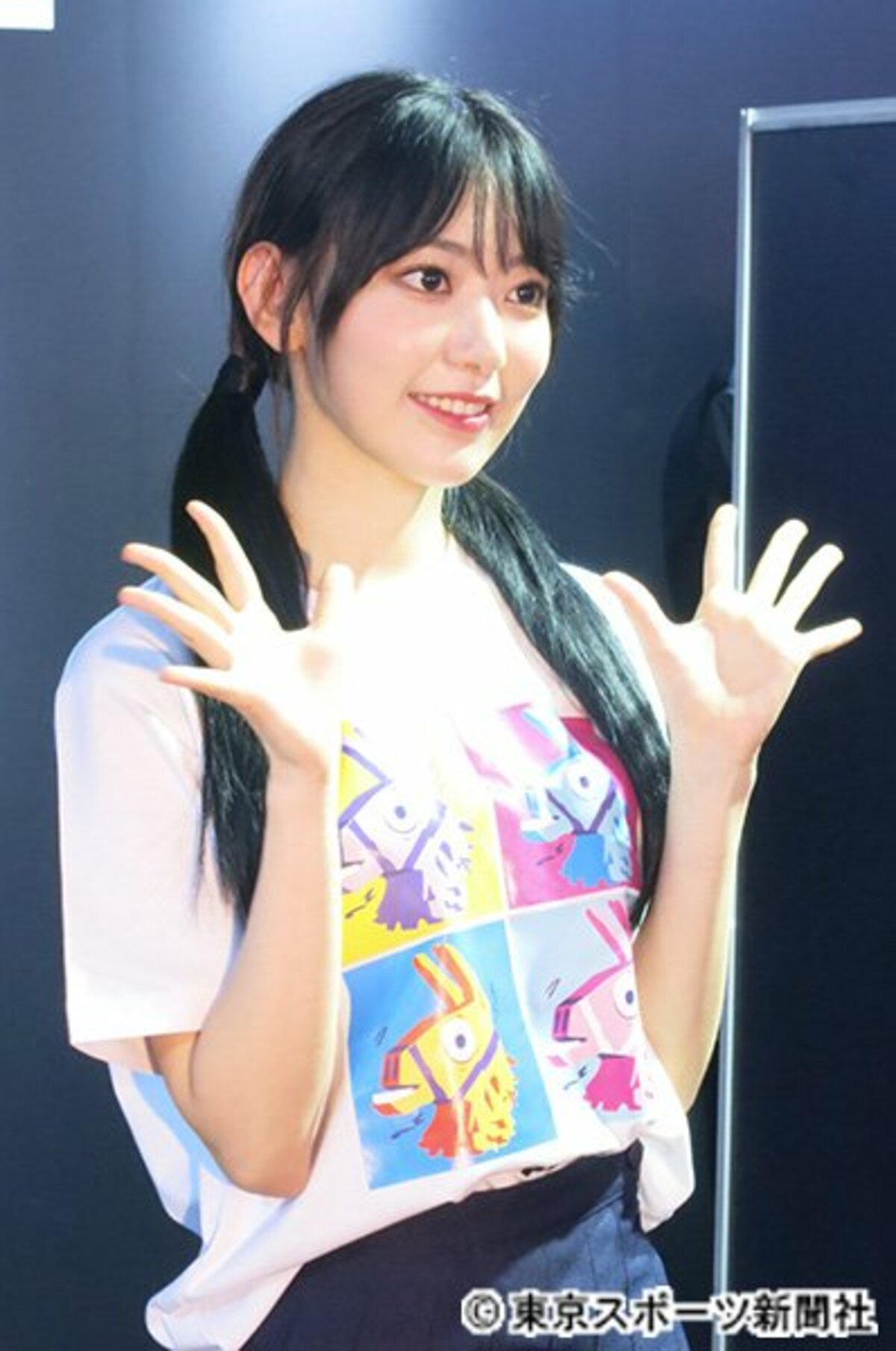 ゲーム好きの宮脇咲良 観客の前で初プレー「緊張して普段通りにでき