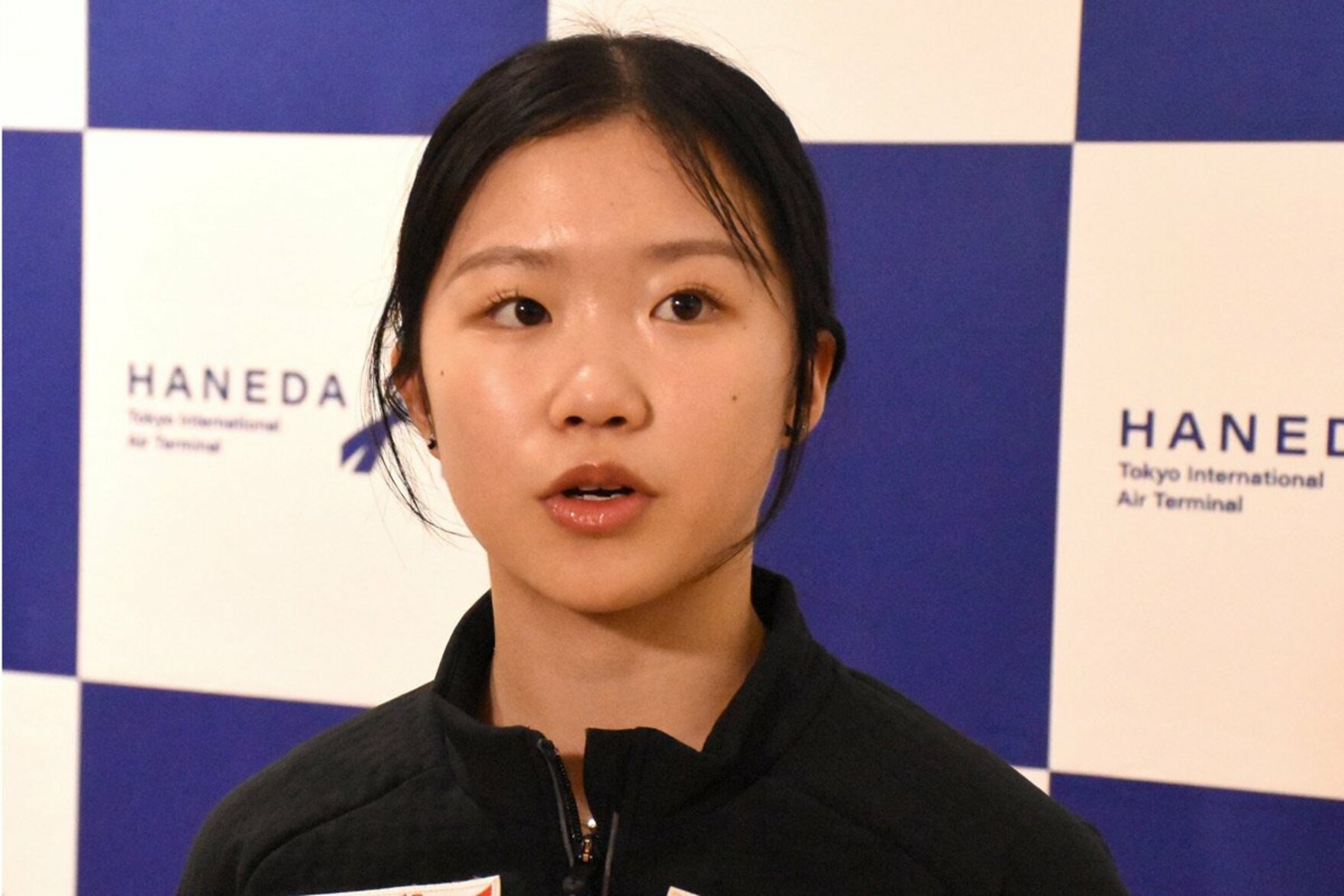 帰国した中井亜美