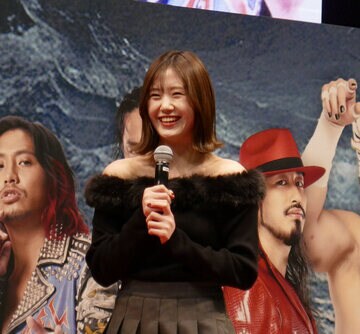 トークショーを行った野田彩加