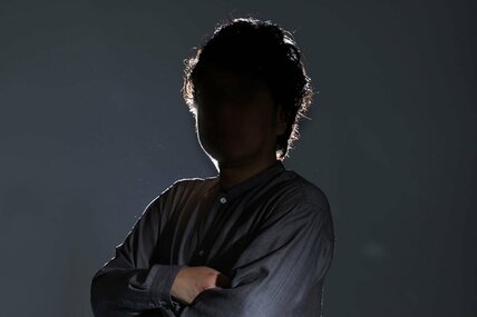 著者の栗田シメイ氏(撮影・中村和彦)