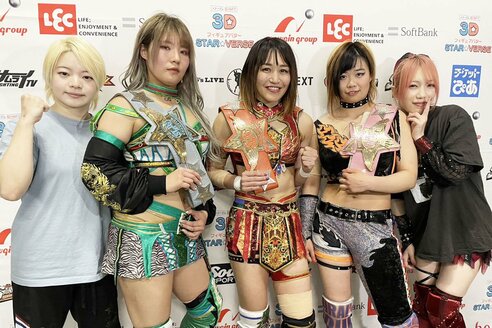 スターチーム スターダム】ゴッズアイがV1 新人・八神蘭奈が加入「朱里さんのそば