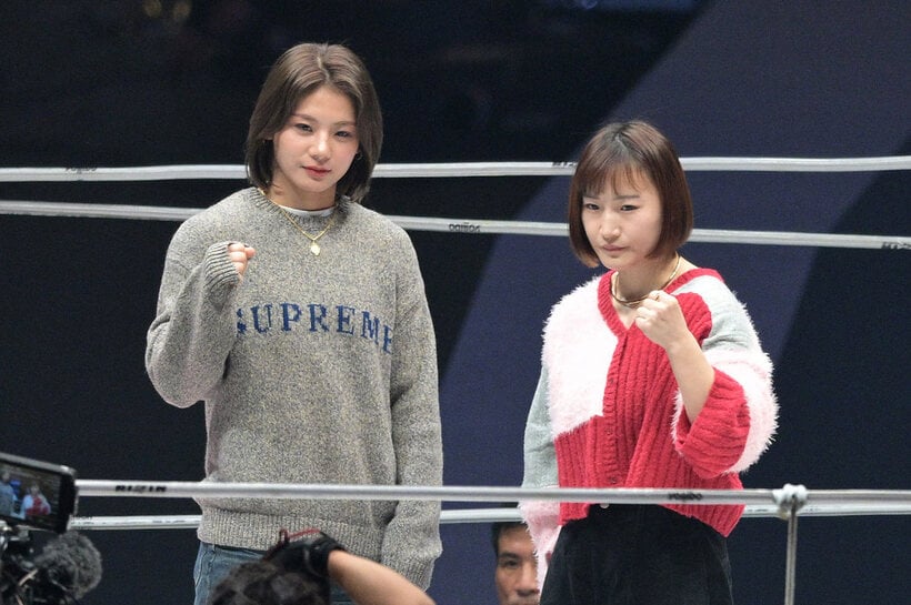 ケイト・ロータス（左）と大島沙緒里
