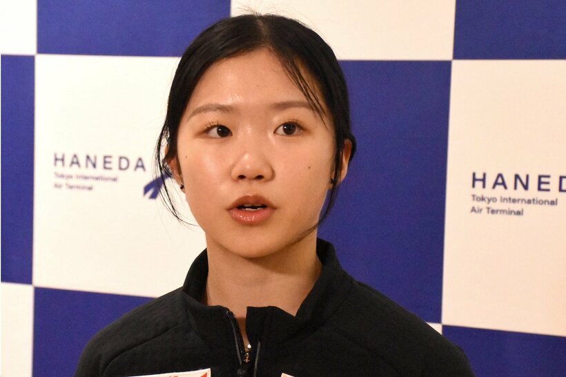 帰国した中井亜美