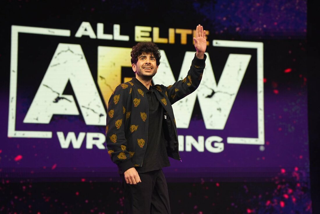 ＡＥＷのトニー・カーン社長（©All Elite Wrestling）