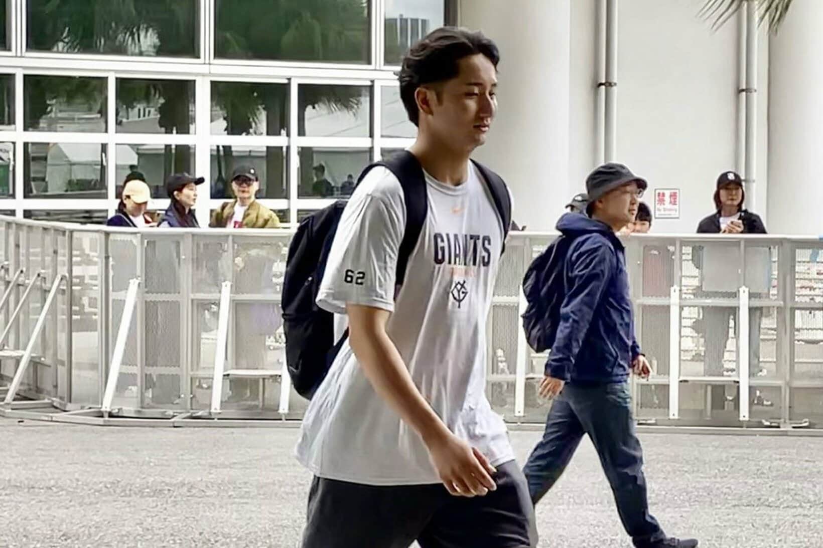 写真：【巨人】横川凱 休日返上で1人でトレーニング「集中して自分と向き合えるので…」 | 東スポWEB