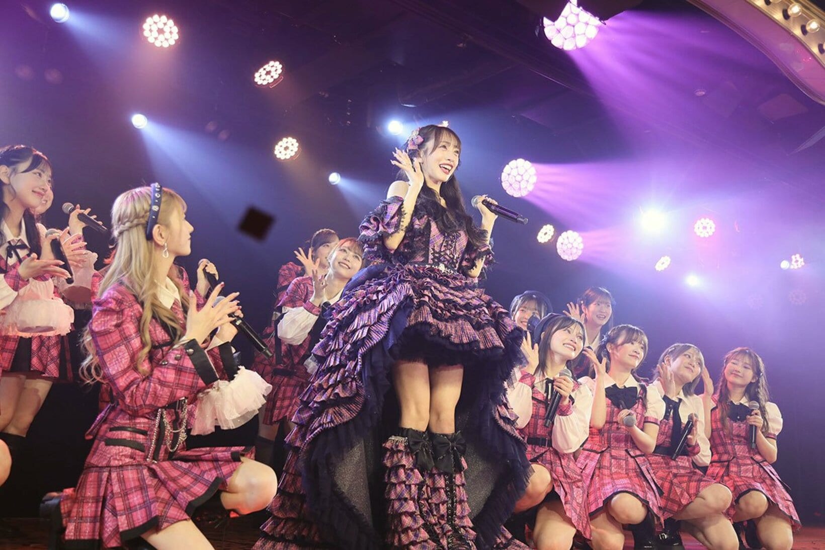 ＡＫＢ４８劇場で卒業公演を行った向井地美音（©ＡＫＢ４８）