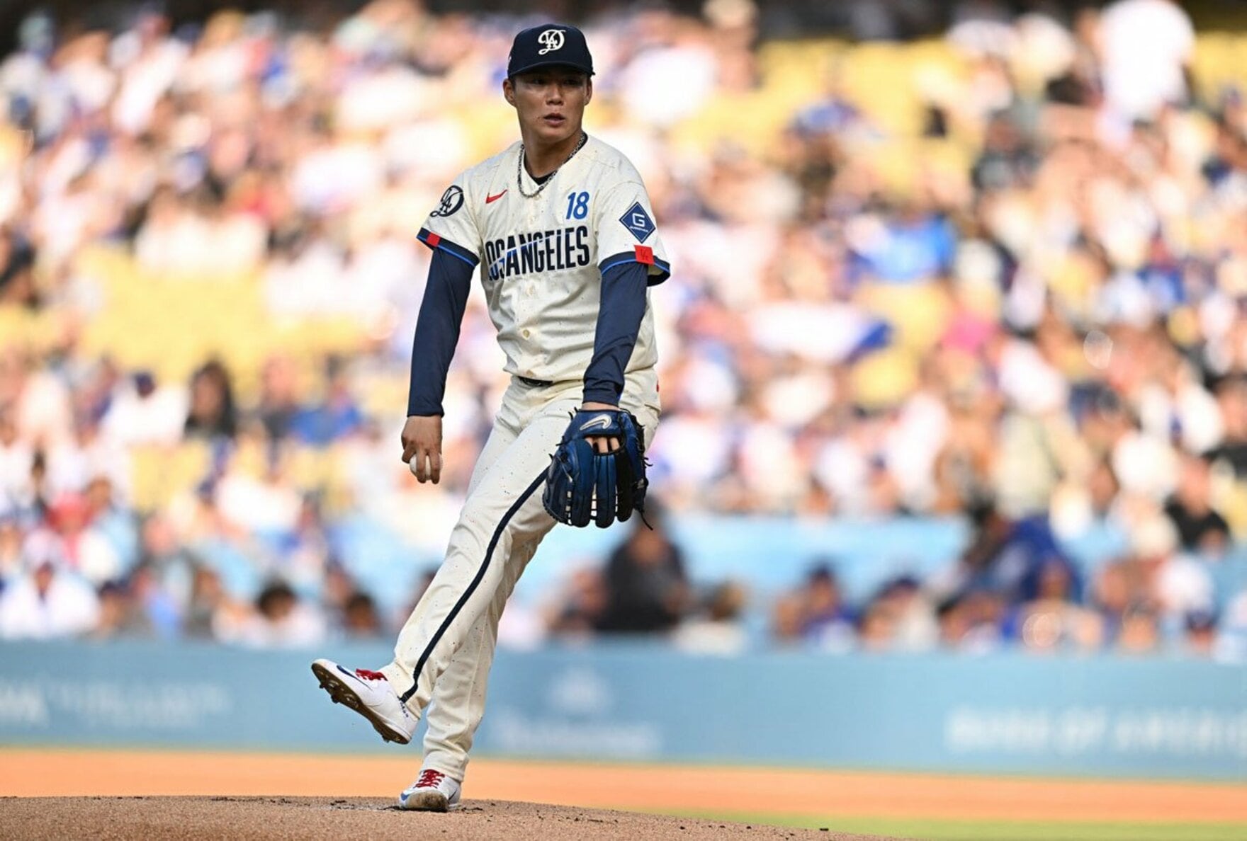 山本由伸は自己ワースト６失点。ドジャースは惨敗した（ロイター）