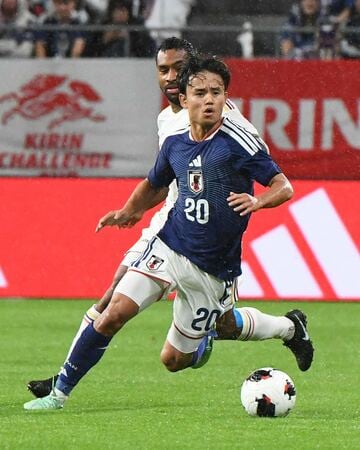 ベネズエラ戦に出場した久保建英