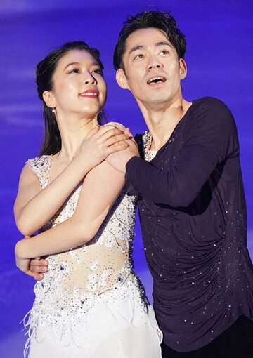  高橋大輔㊨と村元哉中